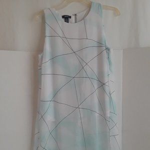 Alfani-Women's Blouse-Size 6- Sheer Tunic-Knit Top